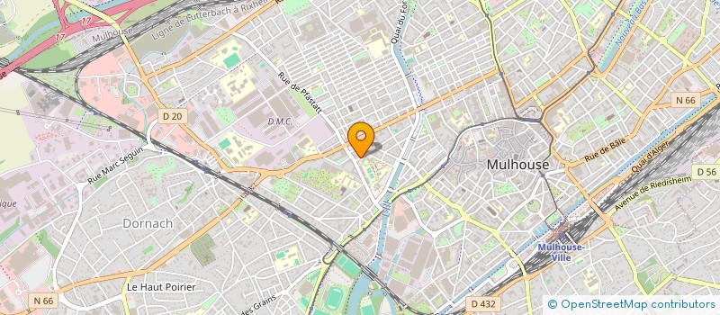 localisation de l'entreprise MONSIEUR SABRI BAAZAOUI  MULHOUSE