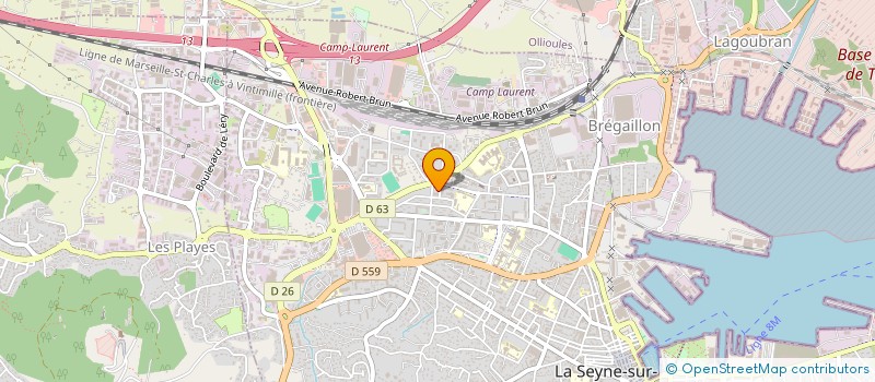 localisation de l'entreprise MONSIEUR SABRI BAJRIC à LA SEYNE-SUR-MER