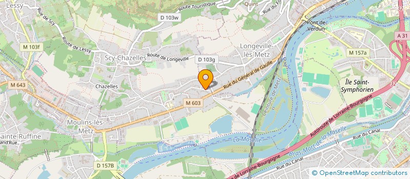 localisation de l'entreprise MONSIEUR SABRI BELAID  SCY-CHAZELLES