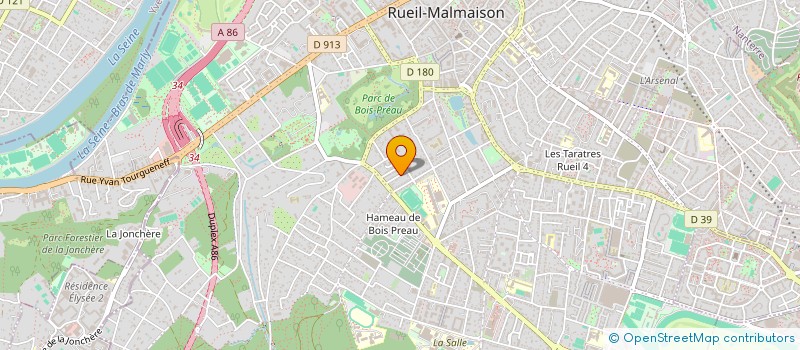 localisation de l'entreprise MONSIEUR SABRI BEN JEMAA  RUEIL-MALMAISON