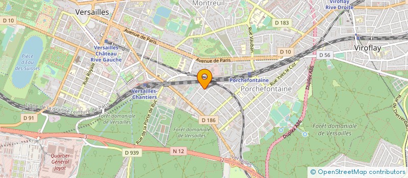 localisation de l'entreprise MONSIEUR SABRI BENAKOUCHE à VERSAILLES