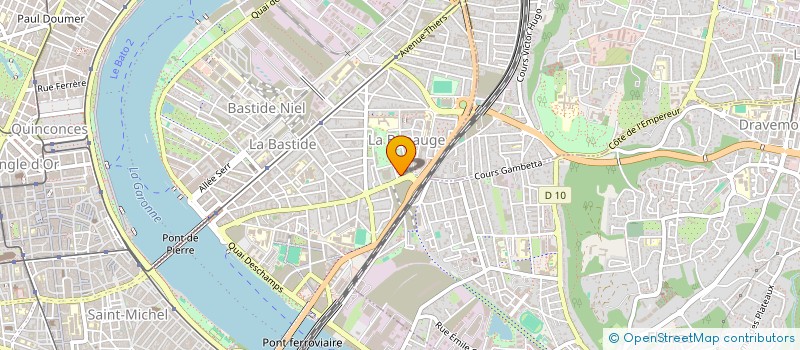 localisation de l'entreprise MONSIEUR SABRI BENYOUCEF  BORDEAUX