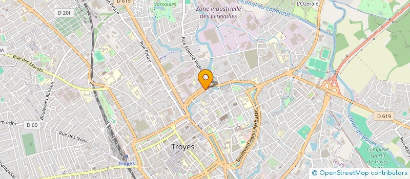 localisation de l'entreprise MONSIEUR SABRI BOUALLEG à TROYES