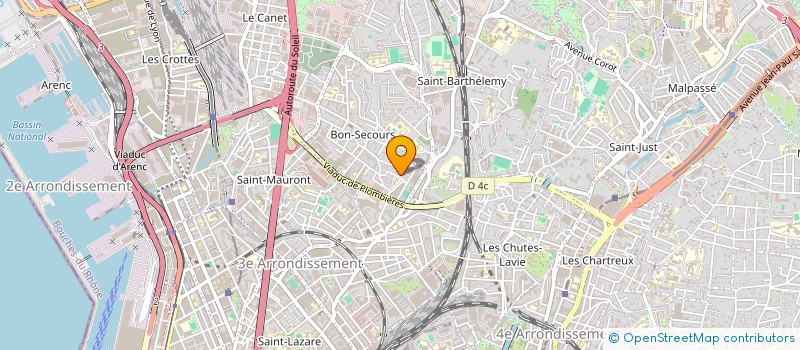 localisation de l'entreprise MONSIEUR SABRI BOUDA à MARSEILLE