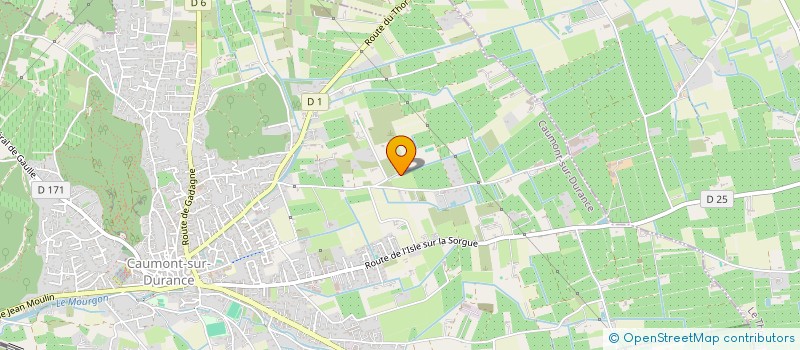 localisation de l'entreprise MONSIEUR SABRI BOUHADOUZA  CAUMONT-SUR-DURANCE