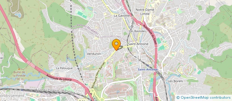 localisation de l'entreprise MONSIEUR SABRI BOUREGA à MARSEILLE