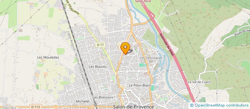 localisation de l'entreprise MONSIEUR SABRI BOUZELIFA à SALON-DE-PROVENCE