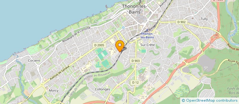 localisation de l'entreprise MONSIEUR SABRI CESIM à THONON-LES-BAINS