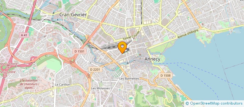 localisation de l'entreprise MONSIEUR SABRI CHERNI SANDER à ANNECY