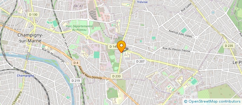 localisation de l'entreprise MONSIEUR SABRI CHOUAREF à CHAMPIGNY-SUR-MARNE