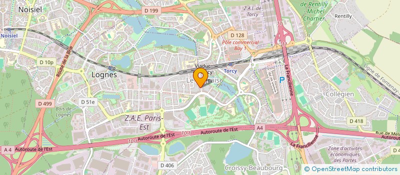 localisation de l'entreprise MONSIEUR SABRI DAHAMNA à LOGNES