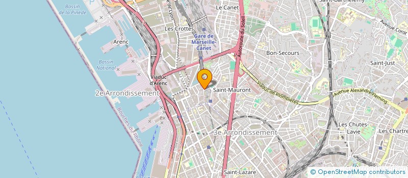 localisation de l'entreprise MONSIEUR SABRI DJABRI à MARSEILLE