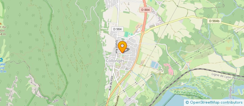 localisation de l'entreprise MONSIEUR SABRI DJOUDA  COLLONGES