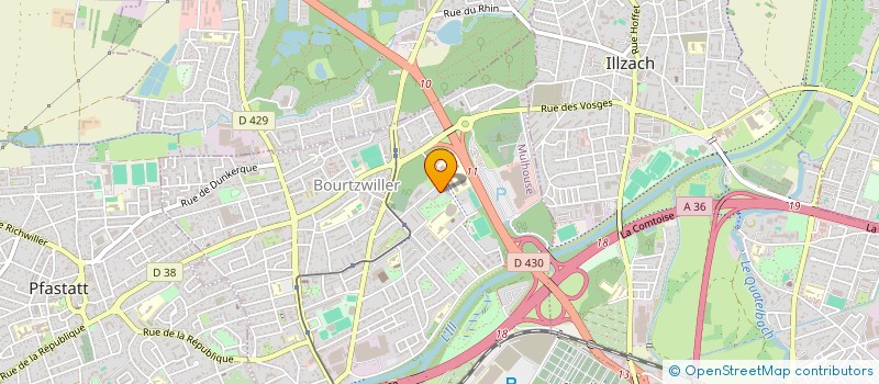 localisation de l'entreprise MONSIEUR SABRI HAJZERI à MULHOUSE