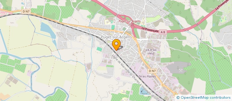 localisation de l'entreprise MONSIEUR SABRI HAMDI à PUGET-SUR-ARGENS