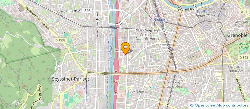 localisation de l'entreprise MONSIEUR SABRI HEMAIZIA à GRENOBLE