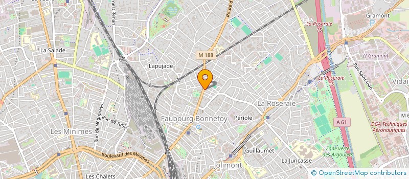 localisation de l'entreprise MONSIEUR SABRI HERMI à TOULOUSE