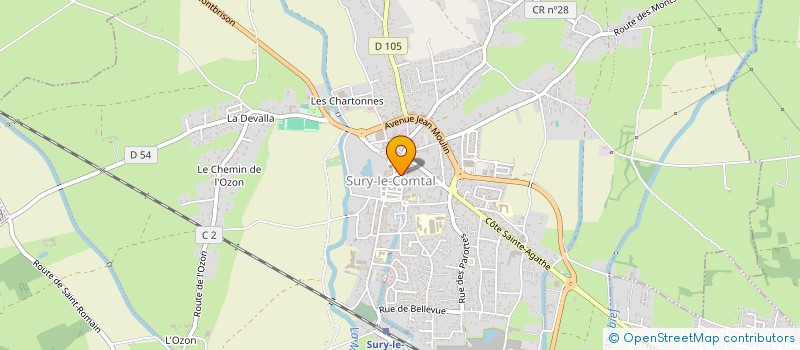 localisation de l'entreprise MONSIEUR SABRI JAYOL  SURY-LE-COMTAL