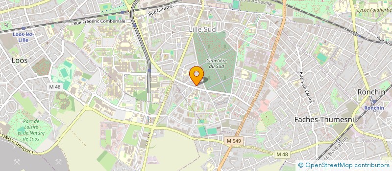 localisation de l'entreprise MONSIEUR SABRI KACHROUD à LILLE