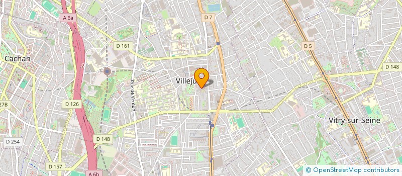 localisation de l'entreprise MONSIEUR SABRI KASRI  VILLEJUIF