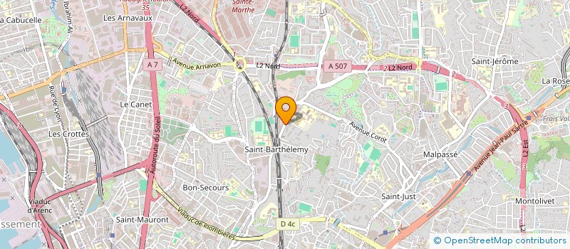 localisation de l'entreprise MONSIEUR SABRI KHELIFI  MARSEILLE