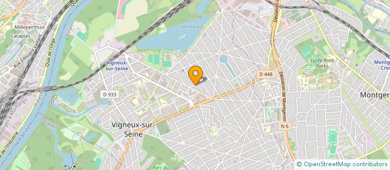 localisation de l'entreprise MONSIEUR SABRI KHOURI  VIGNEUX-SUR-SEINE