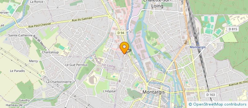 localisation de l'entreprise MONSIEUR SABRI KORKMAZ à MONTARGIS