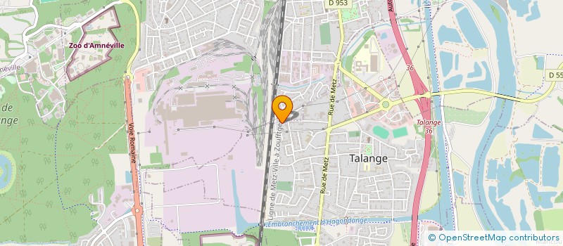 localisation de l'entreprise MONSIEUR SABRI KORUYURT  TALANGE