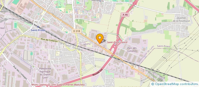 localisation de l'entreprise MONSIEUR SABRI LAGHA  SAINT-PRIEST