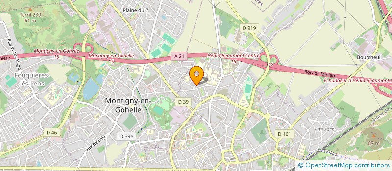 localisation de l'entreprise MONSIEUR SABRI LASRI  HENIN-BEAUMONT