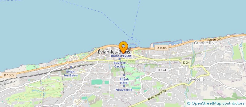 localisation de l'entreprise MONSIEUR SABRI MECHDOUL  EVIAN-LES-BAINS