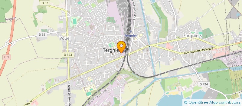 localisation de l'entreprise MONSIEUR SABRI MEGOLLI à TERGNIER