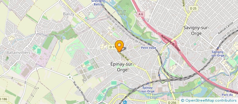 localisation de l'entreprise MONSIEUR SABRI OTMANI à EPINAY-SUR-ORGE