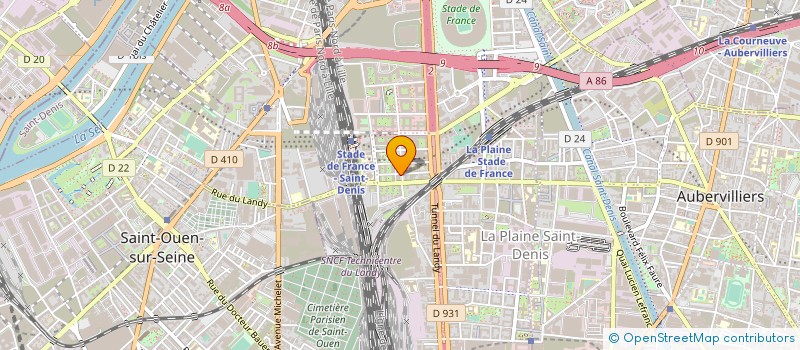 localisation de l'entreprise MONSIEUR SABRI OUKRIH à SAINT-DENIS