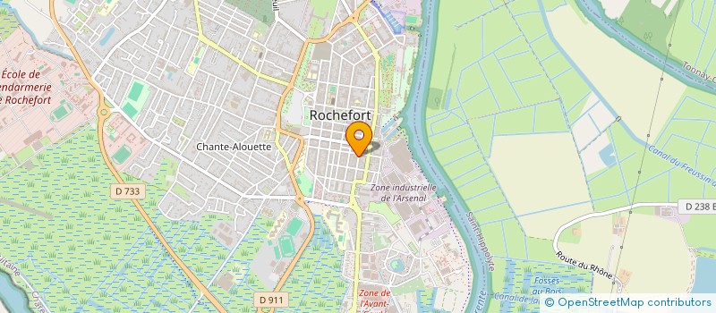 localisation de l'entreprise MONSIEUR SABRI SEMRI  ROCHEFORT