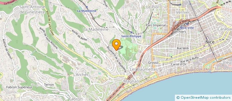 localisation de l'entreprise MONSIEUR SABRI SFARI à NICE