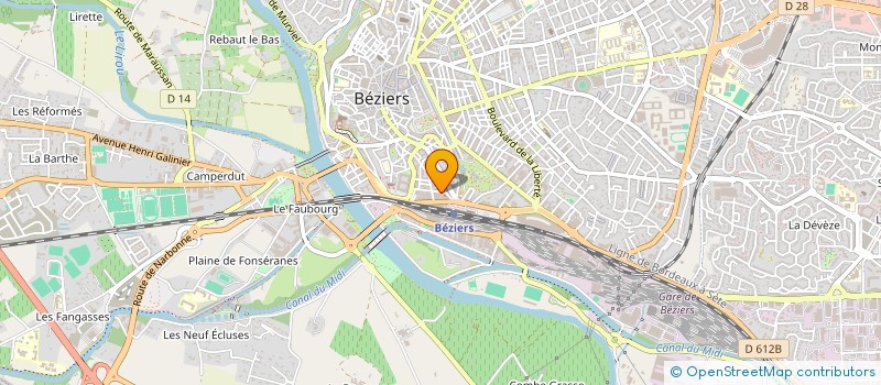 localisation de l'entreprise MONSIEUR SABRI TAJOURI à BEZIERS