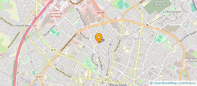 localisation de l'entreprise MONSIEUR SABRI TALEB  TOURCOING