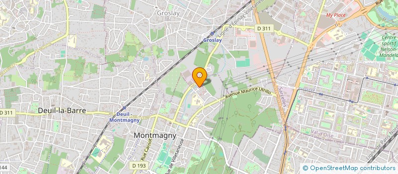 localisation de l'entreprise MONSIEUR SABRI WOOMED  MONTMAGNY