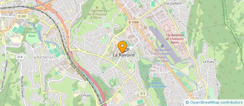 localisation de l'entreprise MONSIEUR SABRI YETIMOGLU à LA RAVOIRE