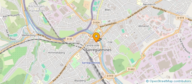 localisation de l'entreprise MONSIEUR SABRI YILMAZ à SARREGUEMINES