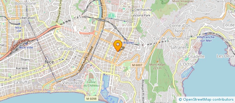 localisation de l'entreprise MONSIEUR SABRI ZOUAGHI à NICE
