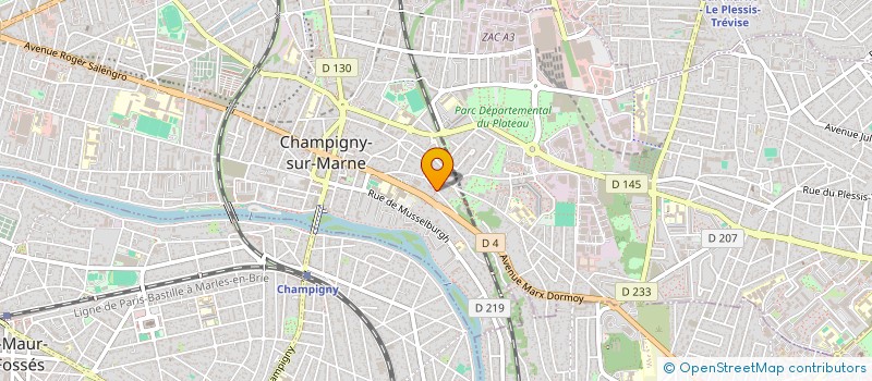 localisation de l'entreprise MONSIEUR SABRIN LADOUL à CHAMPIGNY-SUR-MARNE