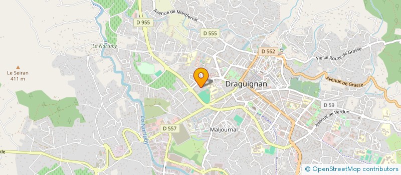 localisation de l'entreprise MONSIEUR SABRINA TABARY  DRAGUIGNAN