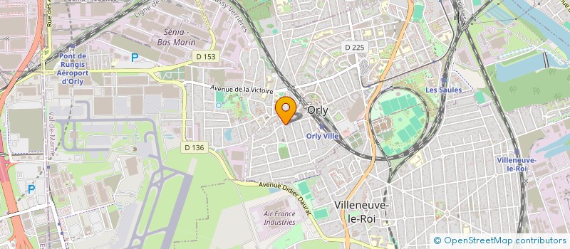 localisation de l'entreprise MONSIEUR SABRULLAH SAFI  ORLY