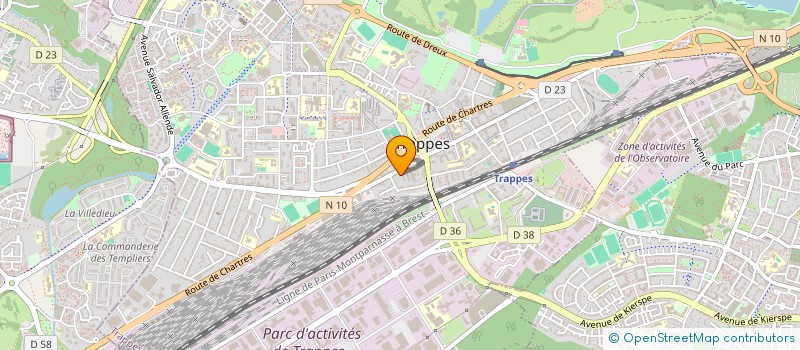 localisation de l'entreprise MONSIEUR SABRY BELHAOUES à TRAPPES
