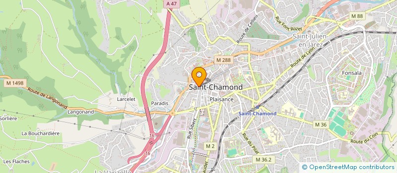 localisation de l'entreprise MONSIEUR SABRY EL KLIFI à SAINT-CHAMOND