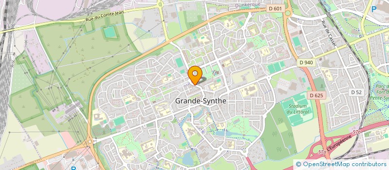 localisation de l'entreprise MONSIEUR SABRY LETAIEF à GRANDE-SYNTHE