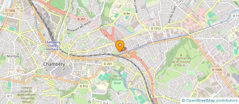 localisation de l'entreprise MONSIEUR SABTI HANTIT  CHAMBERY