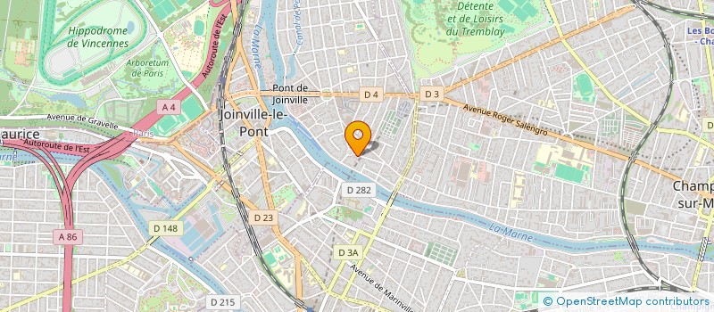 localisation de l'entreprise MONSIEUR SACHA ABITBOL à JOINVILLE-LE-PONT